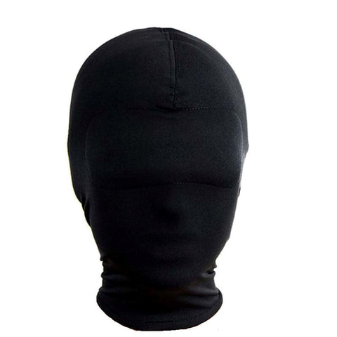 BDStyle Spandex Hood With Padded Blindfold for Sensory Deprivation Play - Bondage Hoods