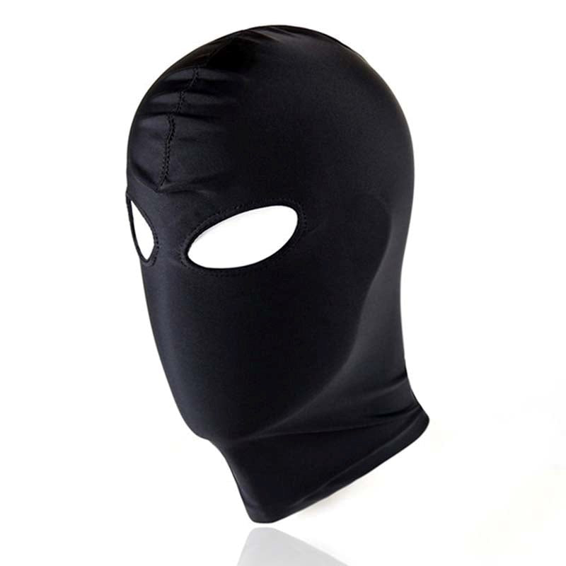 Spandex Open Eye Hood CRing for Every Man - - Bondage Hoods