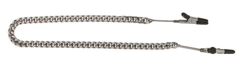 Spartacus Enterprises Spartacus Endurance Teaser Tip Clamps with Jewel Chain - Breast and Nipple Toys