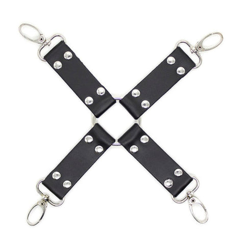 BDStyle Spike 7 Piece Bondage Kit With Hogtie Kit with Spike Details - Bondage Kits