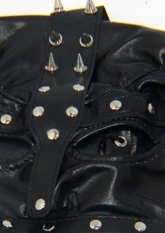 Spiked Bondage Hood PVC - Bondage Hoods