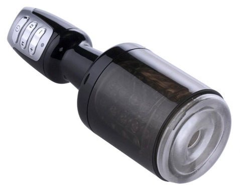 XR Brands Spin Master 10X Rotating Masturbator with 10 Speed Rotation - Luxury Sex Toys
