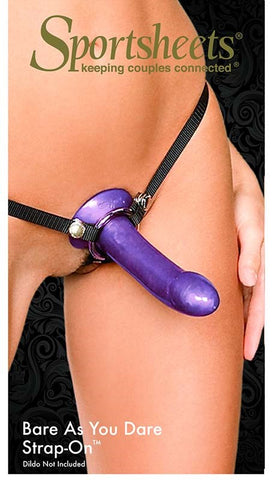 Sportsheets Bare As You Dare Strap On with Adjustable Thong Design - Strap On Sextoys
