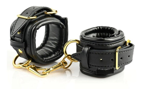 Sportsheets Cuffs and Blindfold Set Special Edition Premium Restraint Kit - Cuffs and Restraints