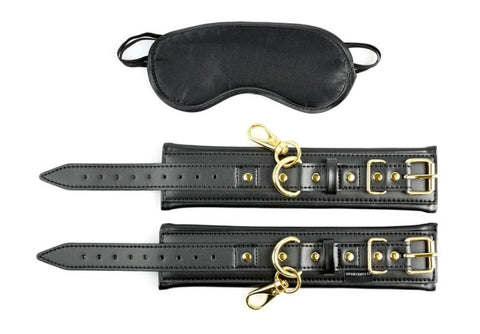 Sportsheets Cuffs and Blindfold Set Special Edition Premium Restraint Kit - Cuffs and Restraints