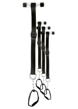 Sportsheets Deluxe Door Jam Bondage Cuffs Instant Restraint Setup - Cuffs And Restraints