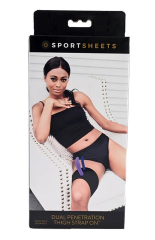 Sportsheets Dual Penetration Thigh Strap On Comfort and Versatility - Strap On Sextoys