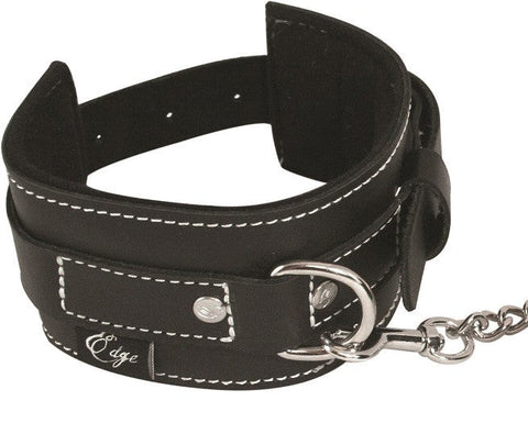 Sportsheets Edge Leather Arm Thigh Restraints Premium Bondage Set - Cuffs And Restraints