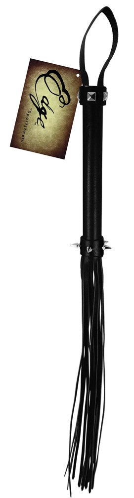 Sportsheets Edge Spike Flogger with Spiked Handle for Impact Play - - Whips And Crops