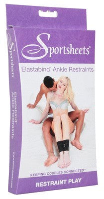 Sportsheets Elastabind Ankle Restraint with Adjustable Ladder Lock - Cuffs and Restraints