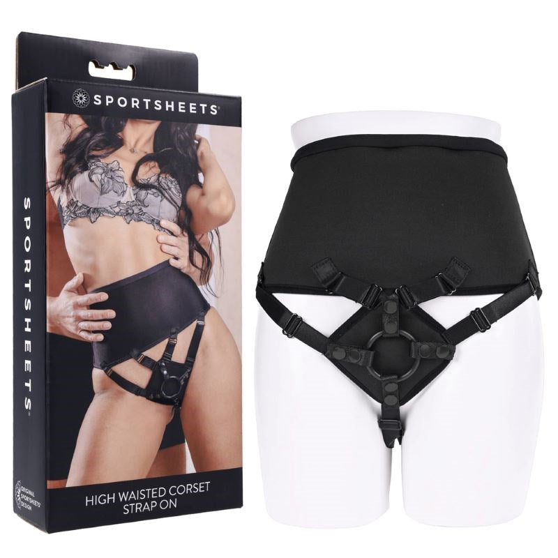 Sportsheets Adjustable Corset Strap On for Powerful Pleasure with Comfort - - Strap On Sextoys