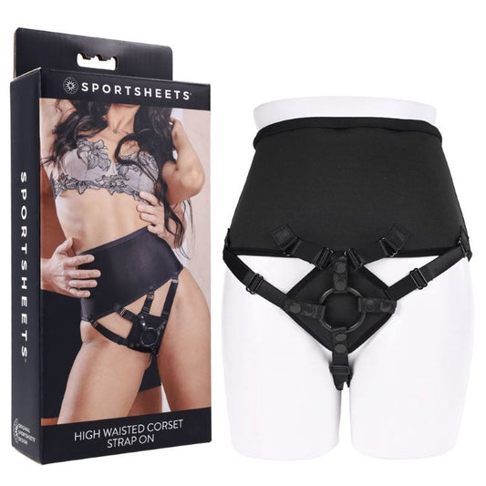 Sportsheets Adjustable Corset Strap On for Powerful Pleasure with Comfort - - Strap On Sextoys