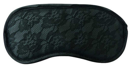 Sportsheets Midnight Lace Blindfold Elegant Sensory Deprivation - - Masks And Blindfolds
