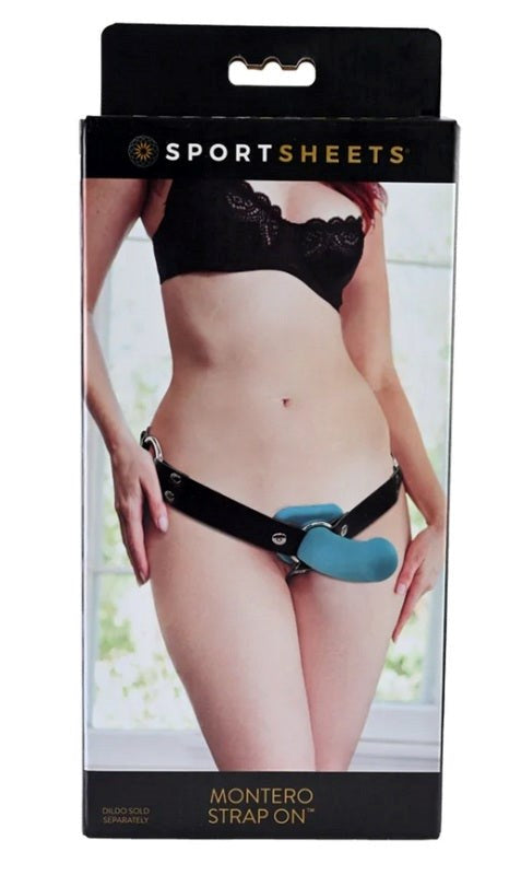 Sportsheets Montero Strap On Harness with Adjustable Neoprene Design - - Strap On Sextoys