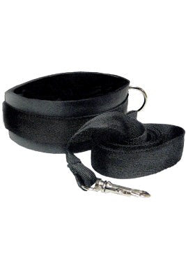 Sportsheets Adjustable Neoprene Bondage Set with Collar and Leash - Cuffs And Restraints