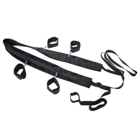 Sportsheets No Matter Where Portable Restraint System with Adjustable Straps - Cuffs and Restraints