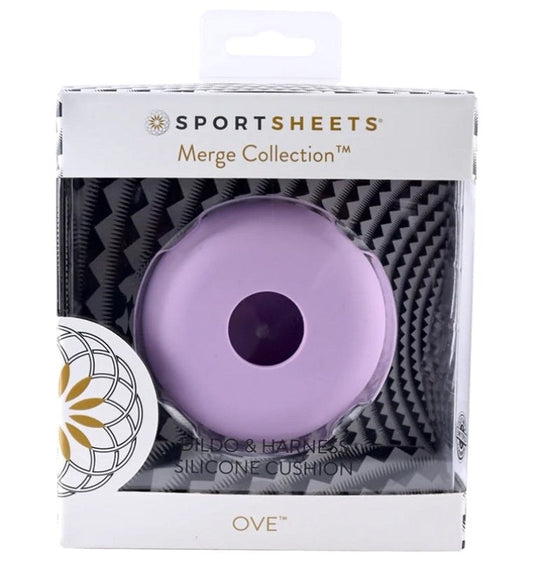Sportsheets Ove Dildo and Harness Silicone Cushion Premium Comfort Enhancement - - Realistic Dildos