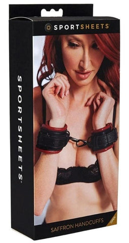 Sportsheets Saffron Cuffs Premium Restraints for Bondage Play - Cuffs and Restraints