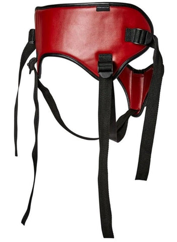Sportsheets Saffron Strap On Adjustable PU Leather Harness - Cuffs And Restraints