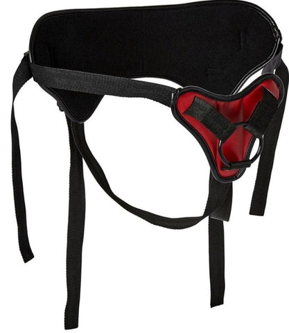 Sportsheets Saffron Strap On Adjustable PU Leather Harness - Cuffs And Restraints