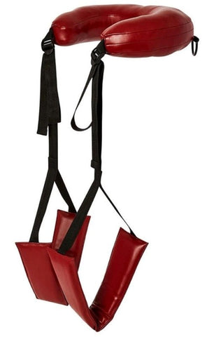 Sportsheets Saffron Thigh Sling with Adjustable Straps for Deep Penetration - Spreaders and Hangers
