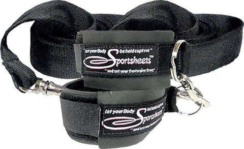 Sportsheets Sports Cuffs & Tethers Kit Premium Neoprene Bondage Restraint - Cuffs And Restraints
