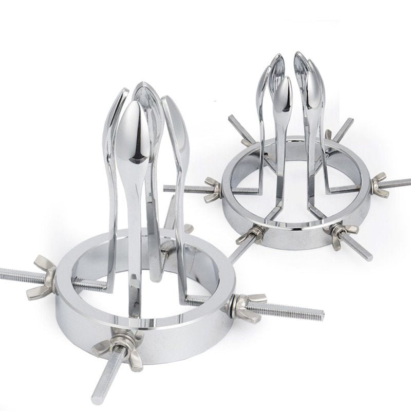 BDStyle Stainless Steel Anal Expander Adjustable Medical Grade Sex Toy - Dental and Clinical