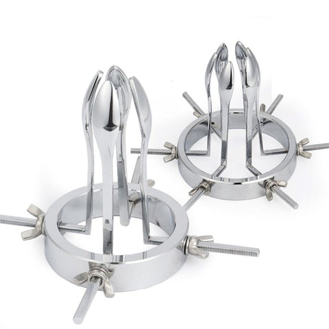 BDStyle Stainless Steel Anal Expander Adjustable Medical Grade Sex Toy - Dental and Clinical