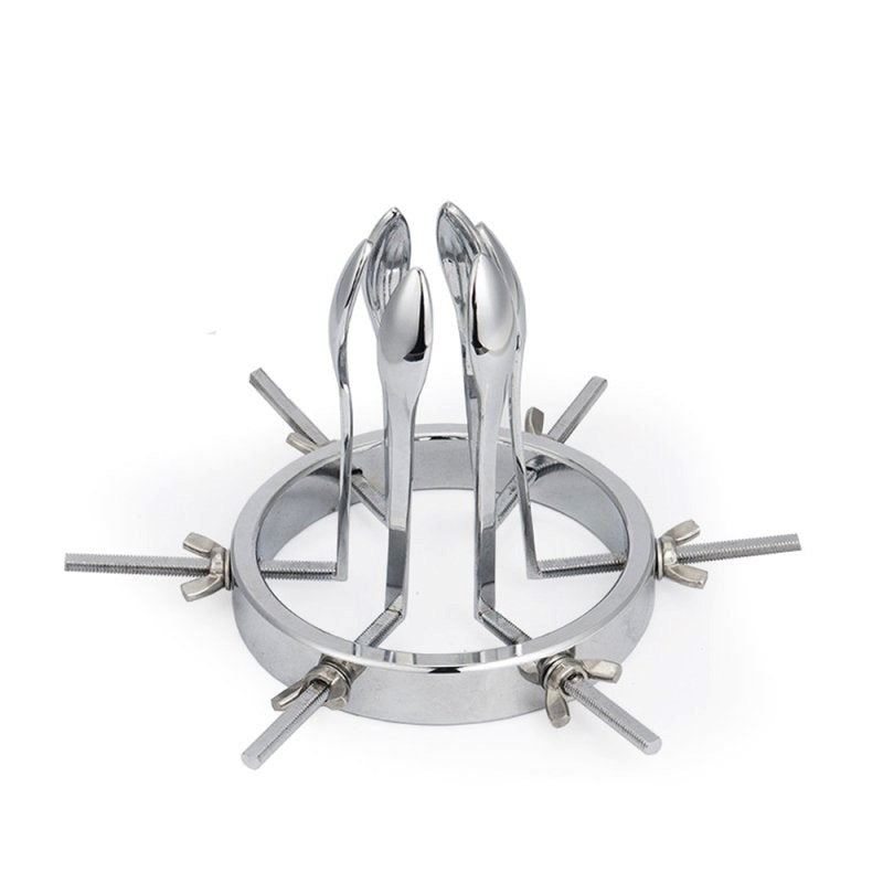 BDStyle Stainless Steel Anal Expander Adjustable Medical Grade Sex Toy - Dental and Clinical