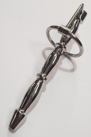 Hells Couture Stark Penis Plug and Glans Ring for Urethral Stimulation - Penis Plugs