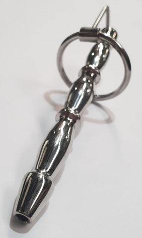 Hells Couture Stark Penis Plug and Glans Ring for Urethral Stimulation - Penis Plugs