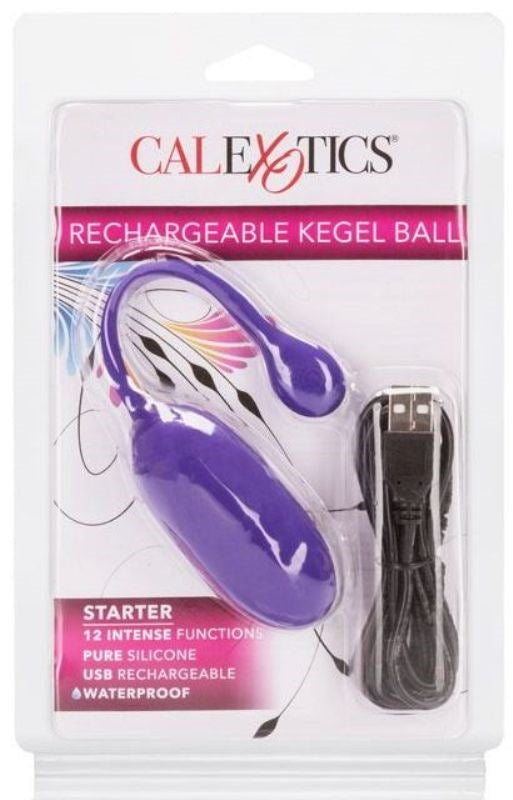 California Exotics Starter Rechargeable Kegel Ball Pelvic Floor Trainer - - Love Eggs and Kegel Exercisers