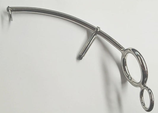 Steel Anal Hook With Cock Ring Best Price Sex Toys - - Spreaders and Hangers