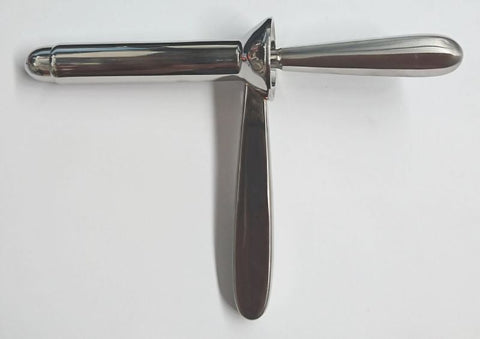 Hells Couture Steel Anal Scope Premium Stainless Steel Butt Plug for Anal Play - Dental and Clinical