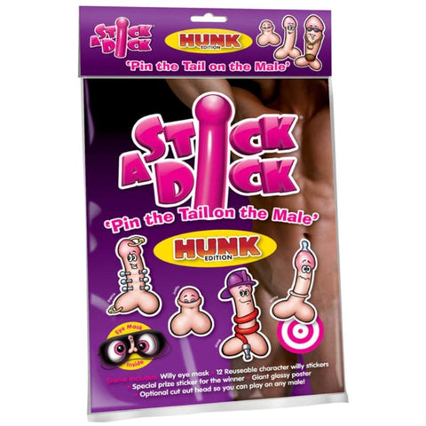 Creative Conceptions Stick A Dick Hunk Edition Party Game - Sex Games, Coupons and Tricks
