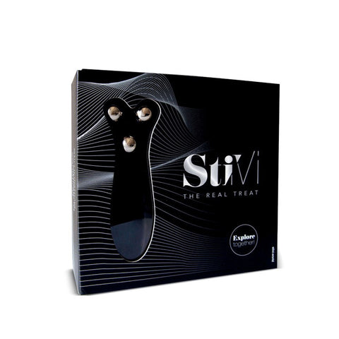 Hot Ero StiVi Rechargeable Vibrator with Seven Programs and Three Adaptation Balls - Personal Massagers