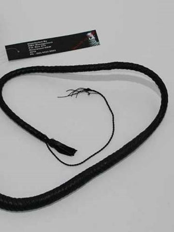 Hells Couture Stockmans Leather Whip 120cm Premium BDSM Impact Play - Whips And Crops