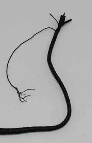 Hells Couture Stockmans Leather Whip 90cm Premium Impact Play - Whips And Crops