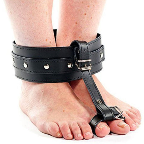 Hells Couture Stockroom Leather Ankle And Toe Restraint Premium Quality - Cuffs And Restraints