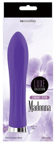 NS Novelties Straight Seven Madonna Purple Vibrator with 7 Functions - G-Spot Vibrators