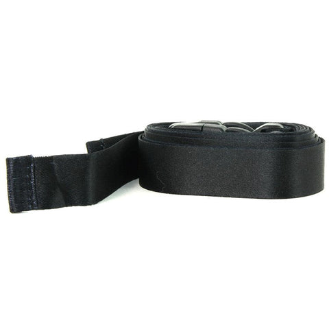 NS Novelties Strap Ease Bondage Straps 4 Foot Black Adjustable Restraints - Cuffs And Restraints