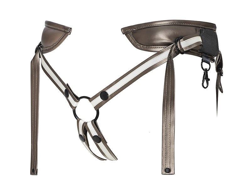 strap on me Desirous Harness Adjustable Leatherette Design - - Strap On Sextoys