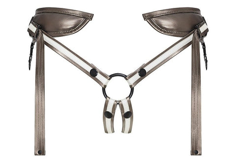 strap on me Desirous Harness Adjustable Leatherette Design - Strap On Sextoys