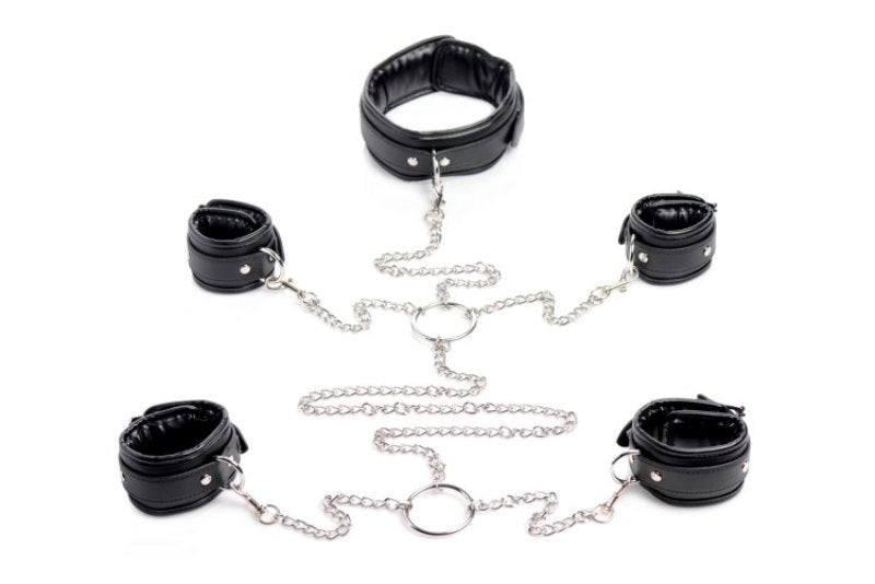 Strict Slave Bondage Shackle Set Alway Safe For You - - Cuffs And Restraints