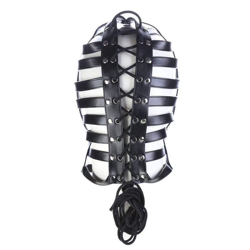 Stripes Hood Alway Safe For You - - Bondage Hoods
