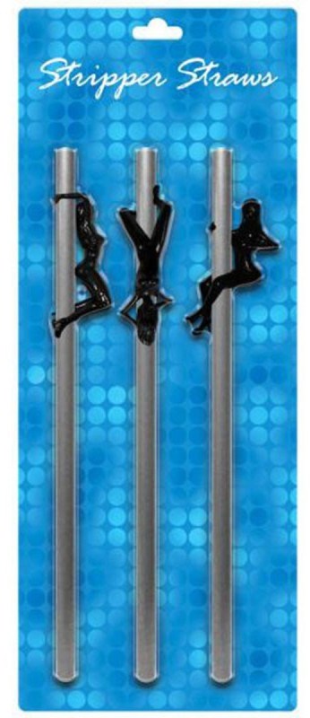 Kheper Games Stripper Straws Female Party Straws with Miniature Figures - - Sex Games, Coupons and Tricks