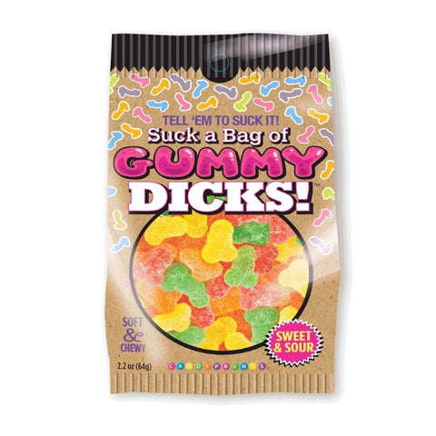 Little Genie Giggle Inducing Gummy Delights Penis Shaped Candy - Party Gifts and Novelties