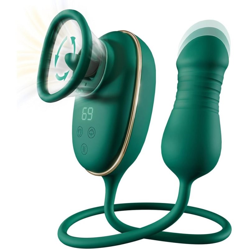 BDStyle Emerald Thruster Sensual Bliss Unforgettable Thrills Multi Function - Finger and Tongue Vibrators