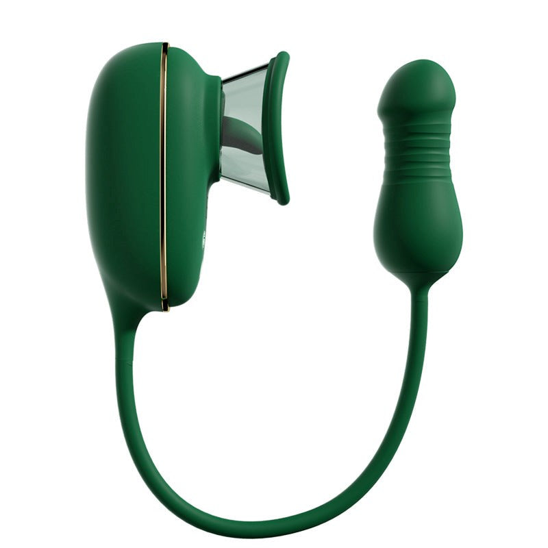 BDStyle Emerald Thruster Sensual Bliss Unforgettable Thrills Multi Function - Finger and Tongue Vibrators
