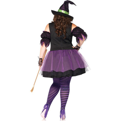 Leg Avenue Superstition Vixen Costume Seductive Feline Roleplay Outfit - Fancy Dress Ups